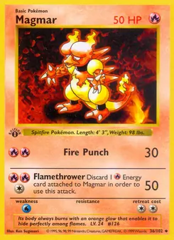 Magmar - Base Set