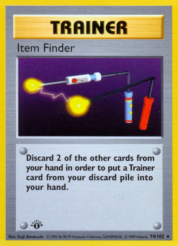 Item Finder - Base Set Pokemon Card