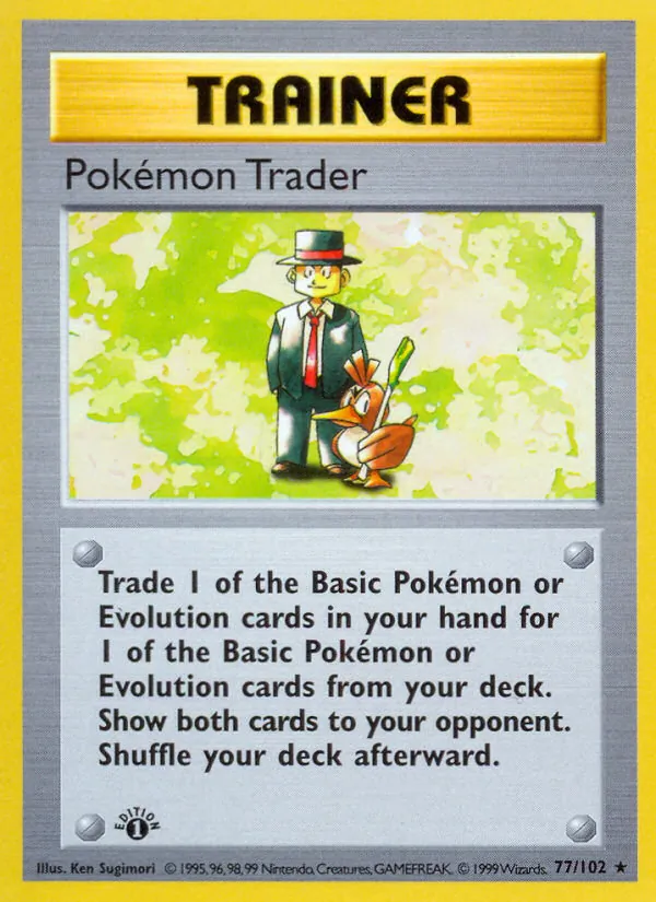Pokémon Trader - Base Set Pokemon Card