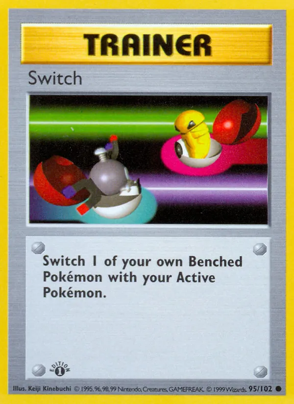 Switch - Base Set Pokemon Card