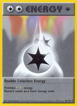 Double Colorless Energy - Base Set