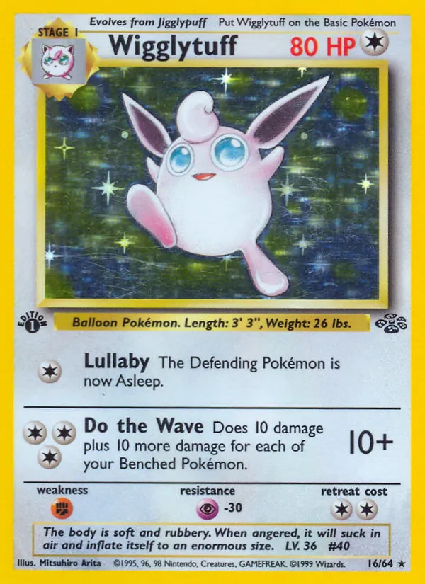 Wigglytuff - Jungle Pokemon Card