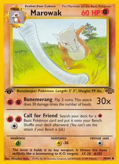 Marowak - Jungle