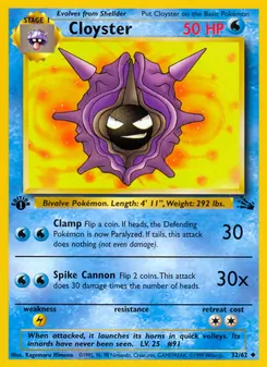 Cloyster - Fossil