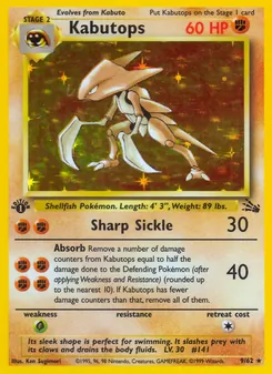 Kabutops - Fossil