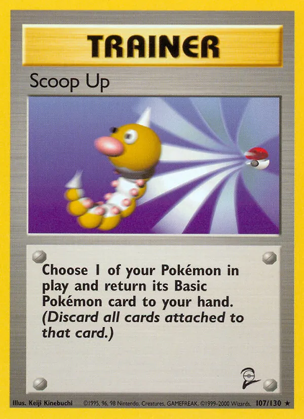 Scoop Up - Base Set 2 Pokemon Card