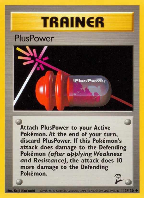 PlusPower - Base Set 2 Pokemon Card