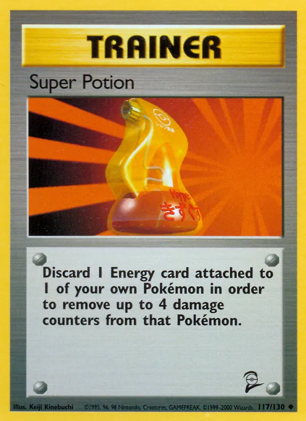 Super Potion - Base Set 2 Pokemon Card