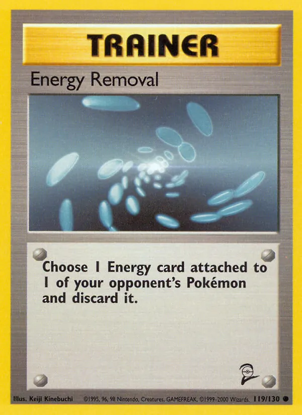 Energy Removal - Base Set 2 Pokemon Card