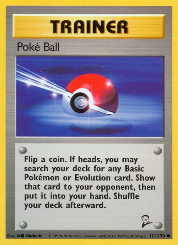 Poké Ball - Base Set 2 Pokemon Card