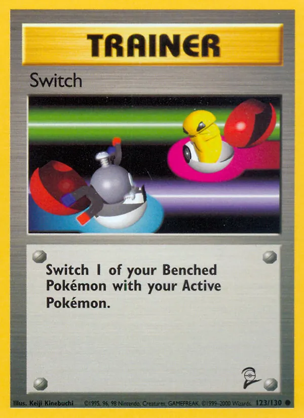 Switch - Base Set 2 Pokemon Card
