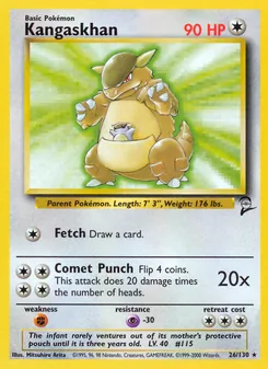 Kangaskhan - Base Set 2
