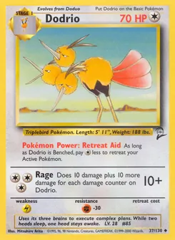Dodrio - Base Set 2