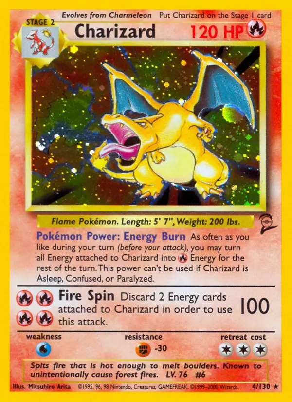 Charizard - Base Set 2 Pokemon Card
