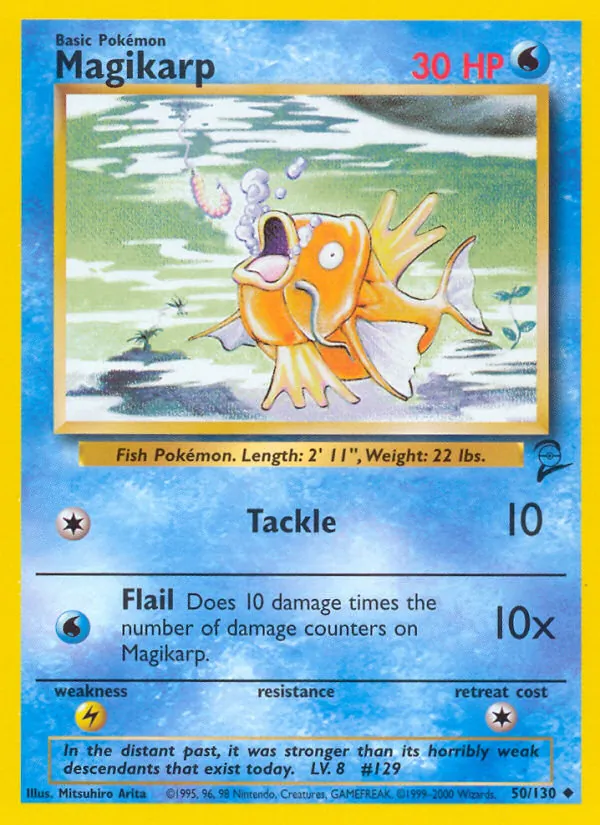 Magikarp - Base Set 2 Pokemon Card