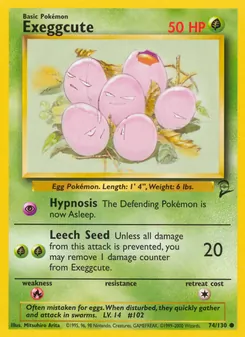 Exeggcute - Base Set 2
