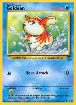 Goldeen - Base Set 2