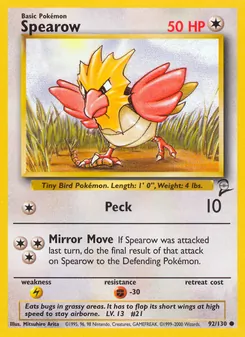 Spearow - Base Set 2