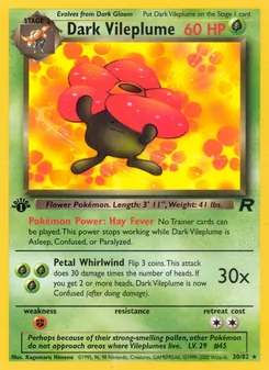 Dark Vileplume - Team Rocket