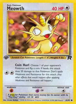 Meowth - Team Rocket