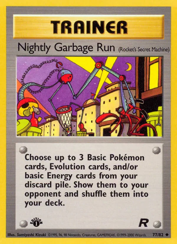 Nightly Garbage Run - Team Rocket Pokemon Card
