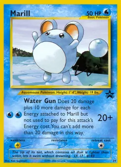 Marill - Wizards Black Star Promos