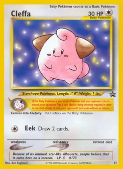 Cleffa - Wizards Black Star Promos