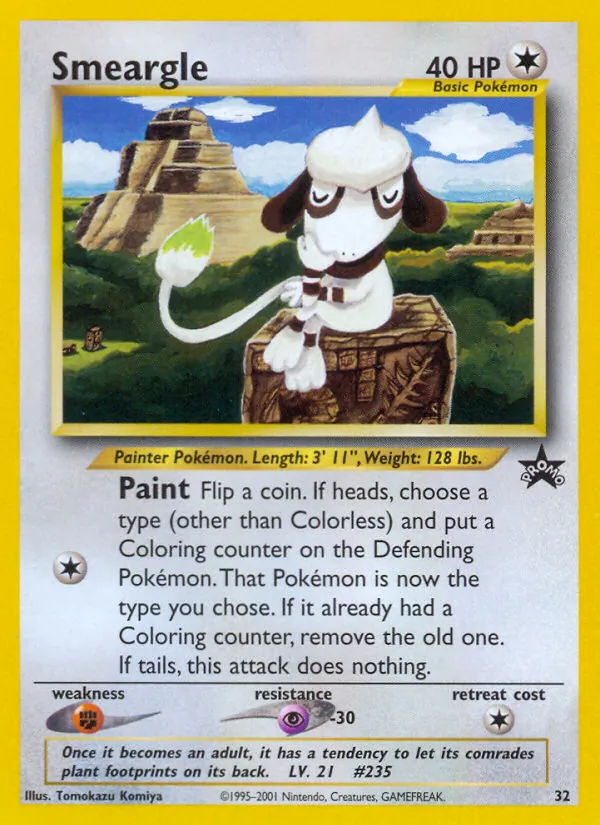 Smeargle - Wizards Black Star Promos Pokemon Card