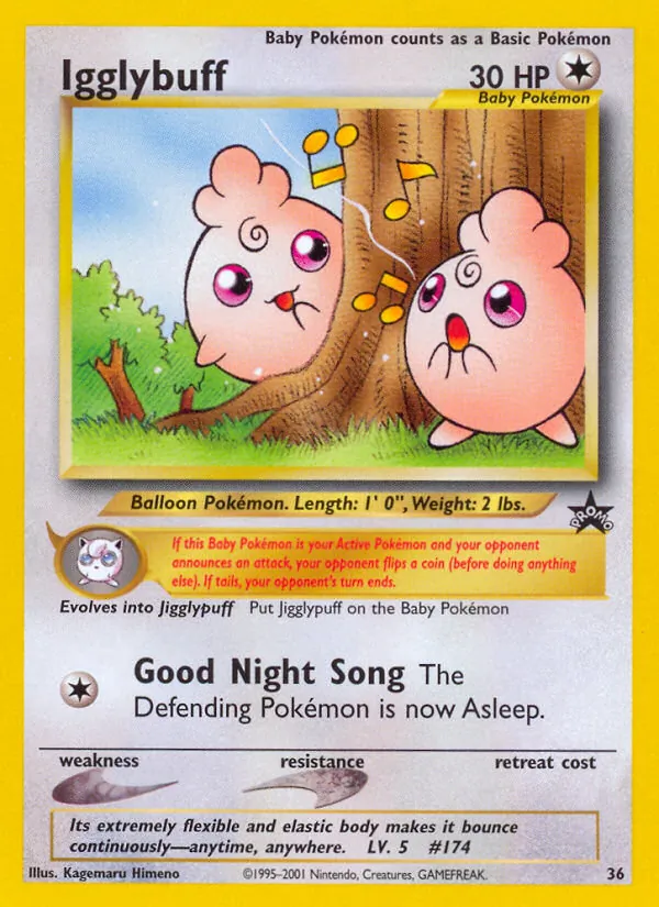 Igglybuff - Wizards Black Star Promos Pokemon Card