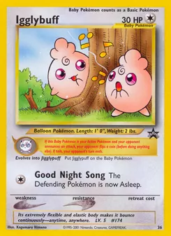 Igglybuff - Wizards Black Star Promos