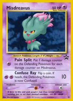 Misdreavus - Wizards Black Star Promos