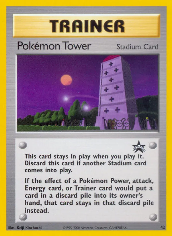 Pokémon Tower - Wizards Black Star Promos Pokemon Card