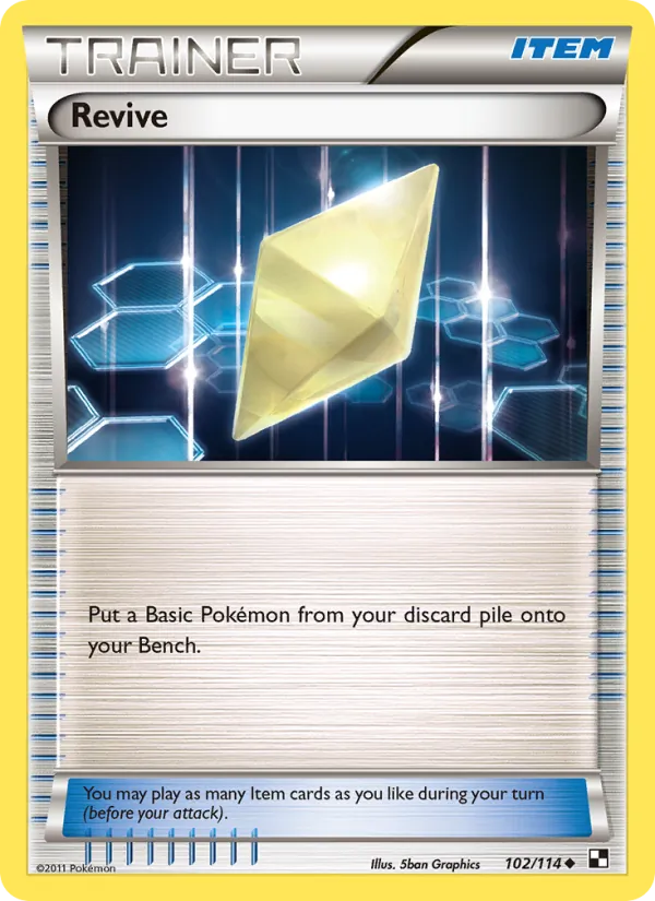 Revive - Black & White Pokemon Card