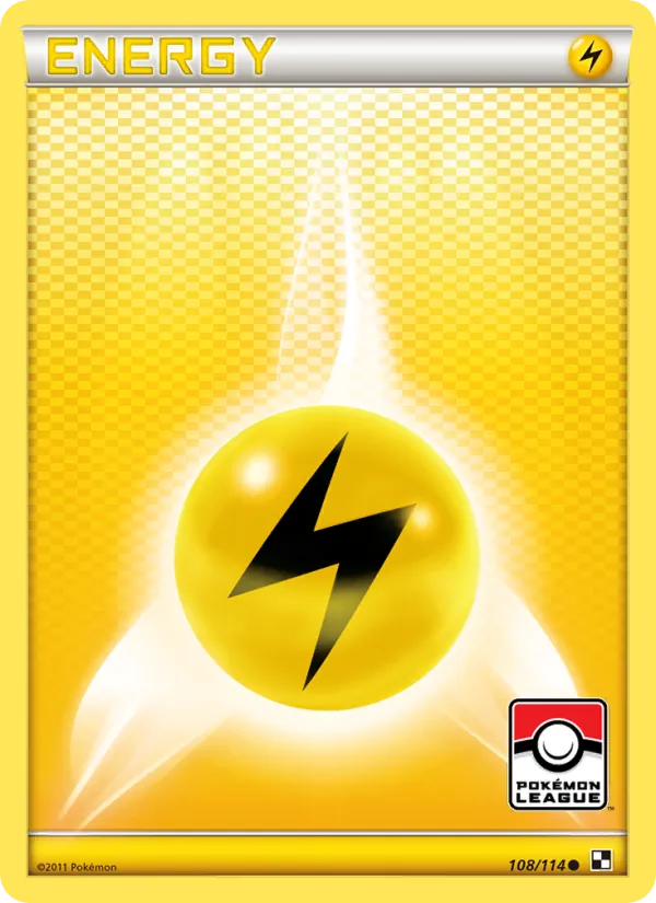 Lightning Energy - Black & White Pokemon Card