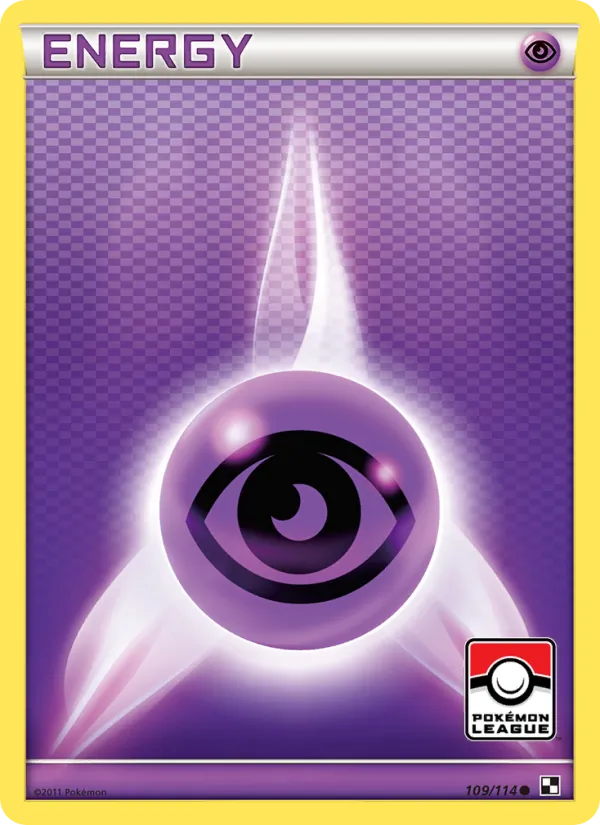 Psychic Energy - Black & White Pokemon Card
