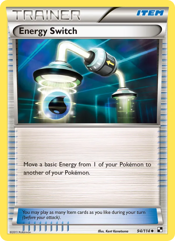 Energy Switch - Black & White Pokemon Card