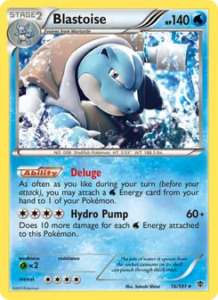 Blastoise - Plasma Blast