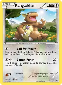 Kangaskhan - Plasma Blast