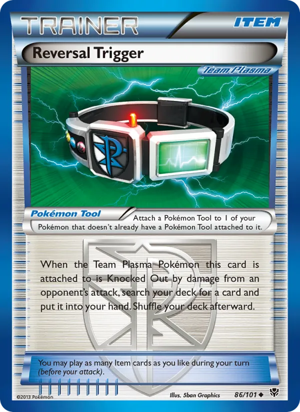 Reversal Trigger - Plasma Blast Pokemon Card