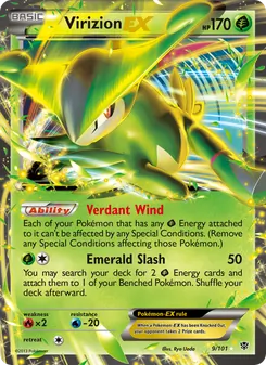 Virizion-EX - Plasma Blast