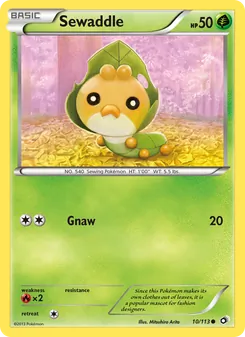 Sewaddle - Legendary Treasures