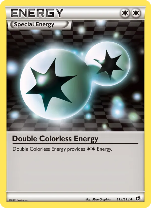 Double Colorless Energy - Legendary Treasures Pokemon Card