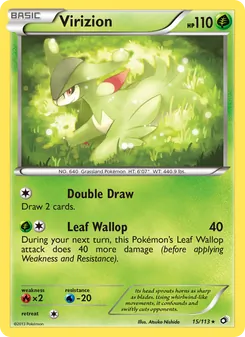 Virizion - Legendary Treasures