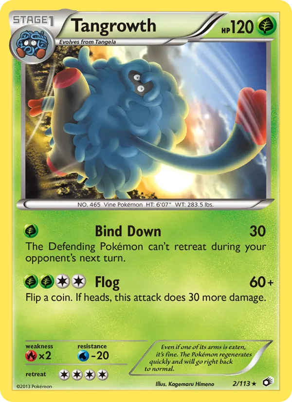 Tangrowth - Legendary Treasures Pokemon Card