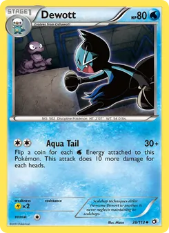 Dewott - Legendary Treasures