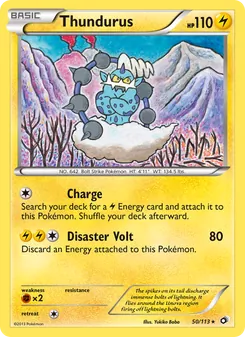 Thundurus - Legendary Treasures