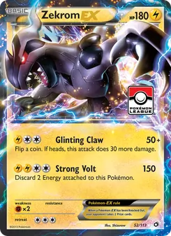Zekrom-EX - Legendary Treasures