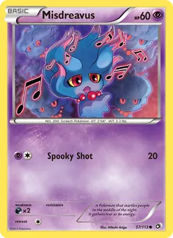 Misdreavus - Legendary Treasures