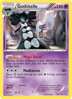 Gothitelle - Legendary Treasures