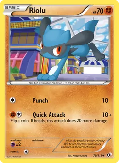 Riolu - Legendary Treasures